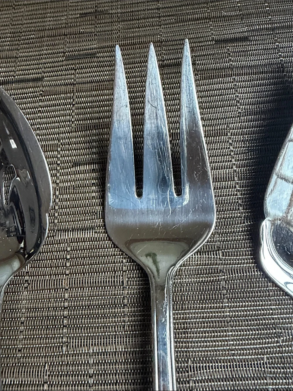 Lenox Stainless Steel Serving Spoon, Fork & Pie Server